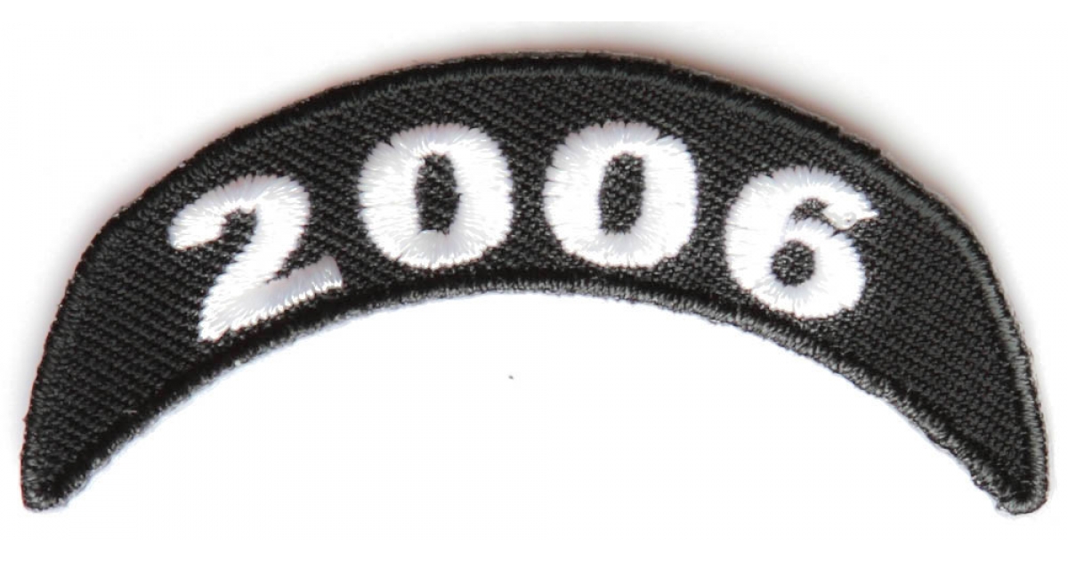 2006 Upper Rocker Patch In Black White by Ivamis Patches