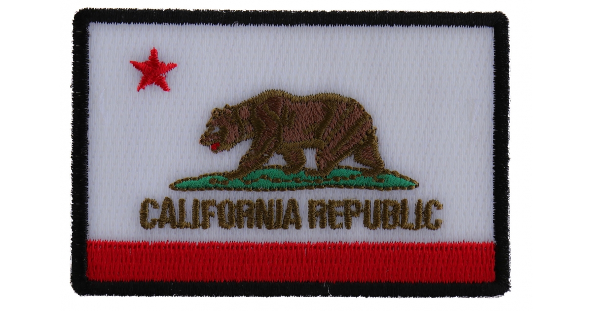 California Ric Patch California Republic Flag Patch by Ivamis Patches