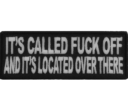 I May Be Old But I'll Fuck You Up Patch - 4x1.5 Inch Embroidered Iron On Or Sew On For Jackets, Vests & Denim