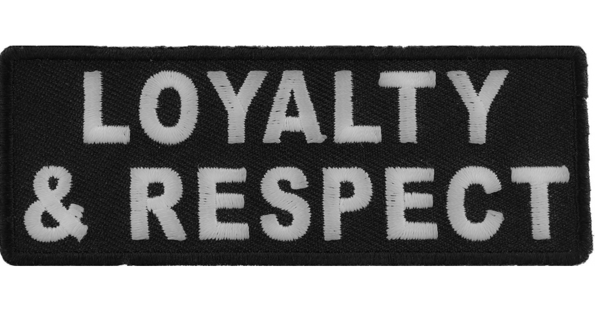 thumbnail image 2 of Loyalty Makes You Family Embroidered Patch – 4 Inch MC Biker Patch P41 2 of 4