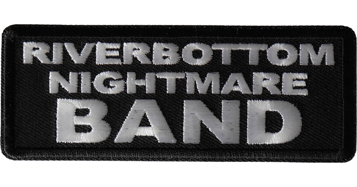 Riverbottom Nightmare Band Funny Iron on Patch Iron on Funny