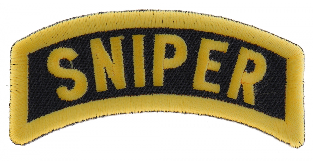 Sniper Rocker Patch | US Army Military Veteran Patches by Ivamis Patches