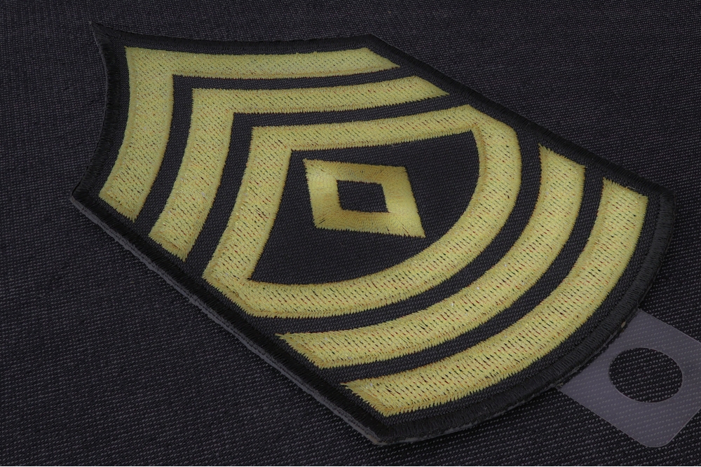 First Sergeant Patch diagonal view