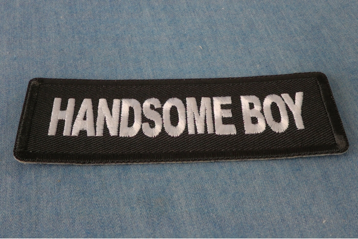 Handsome Boy Patch diagonal view
