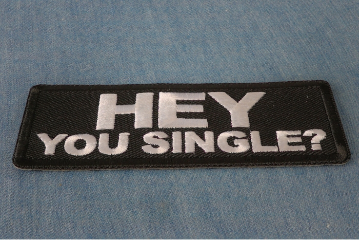 Hey You Single Patch diagonal view