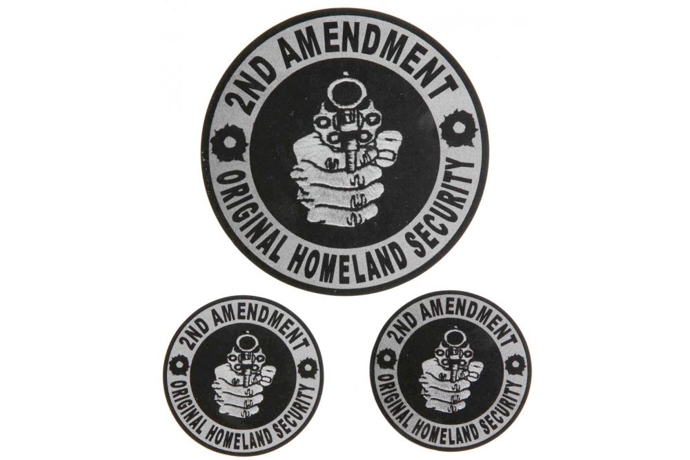 2nd Amendment Original Homeland Security Sticker