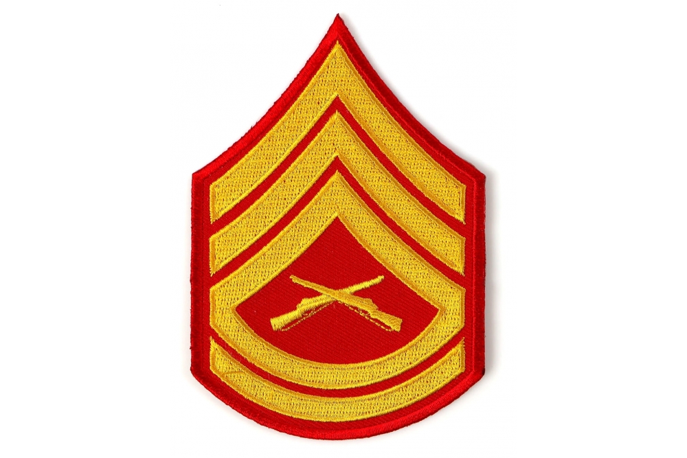 Gunnery Sergeant Red Patch