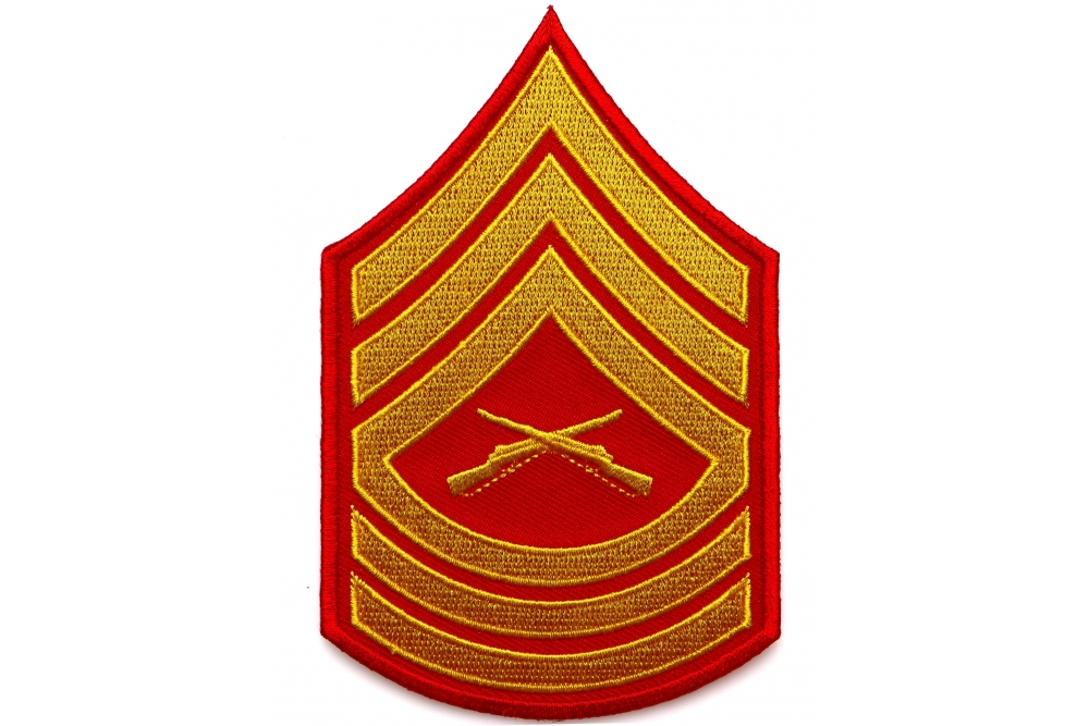 Master Sergeant Red Patch