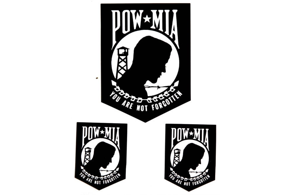 POW MIA You Are Not Forgotten Sticker