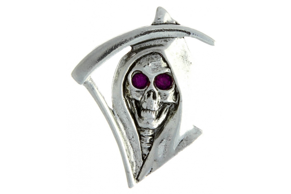 Reaper Skull Pin