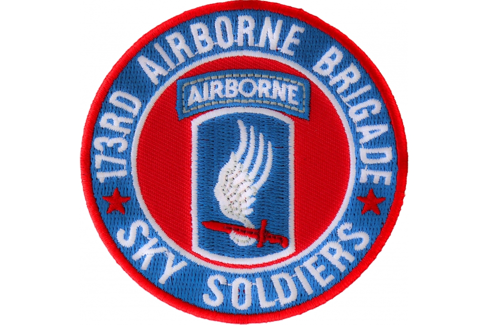 173rd Airborne Brigade Patch Sky Soldiers