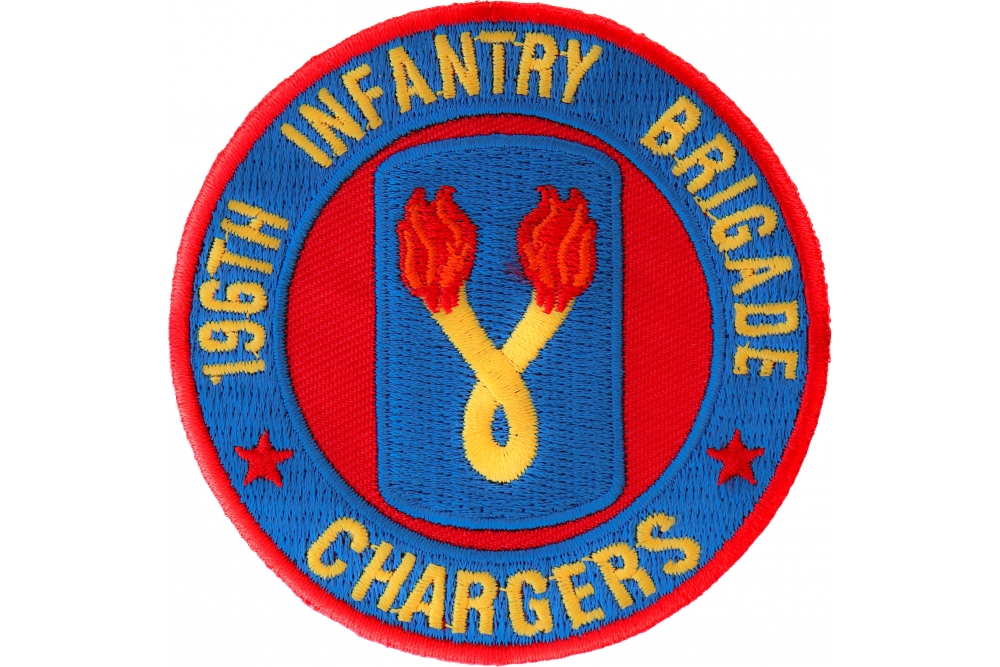 196th Infantry Brigade Patch Chargers