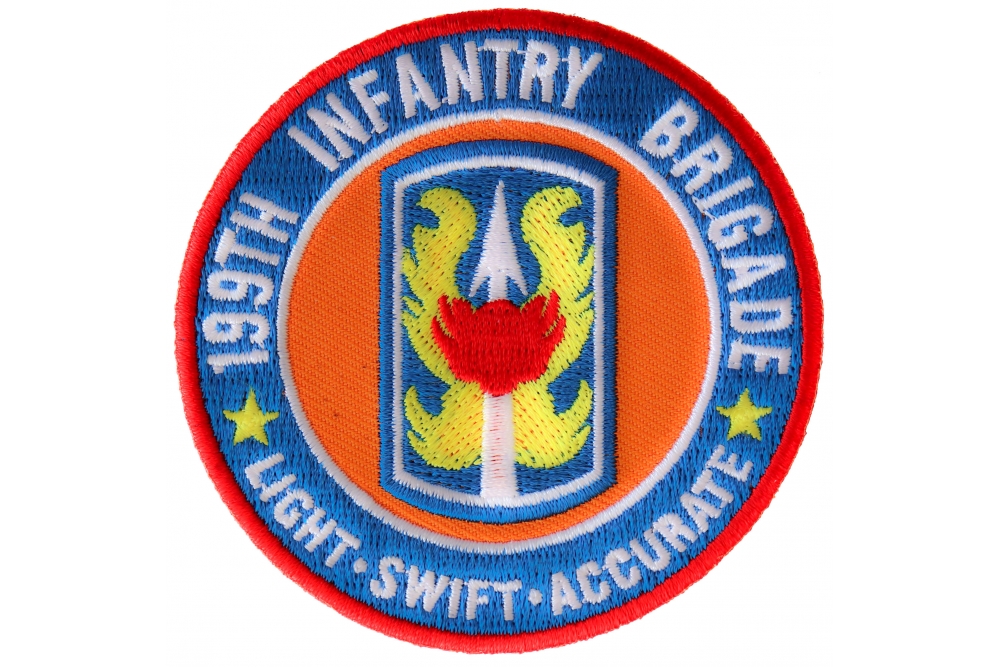 199th Infantry Brigade Patch Light Swift Accurate
