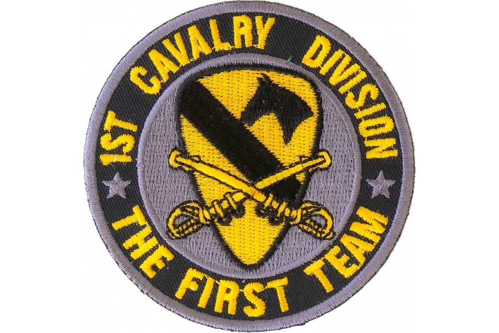 1st Cavalry Division Patch The First Team