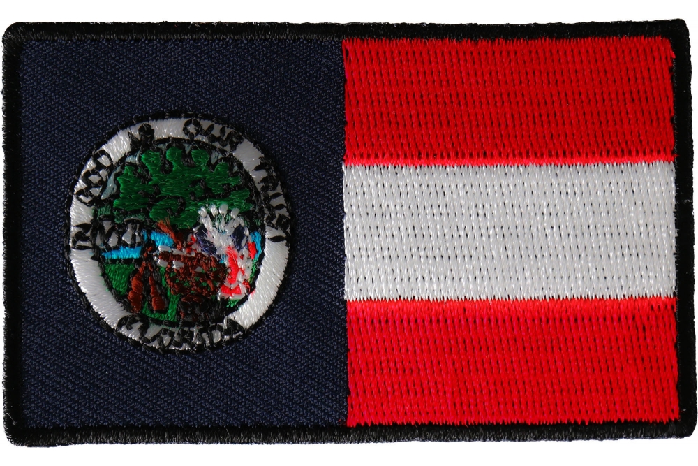 Historical Florida Flag Iron on Patch