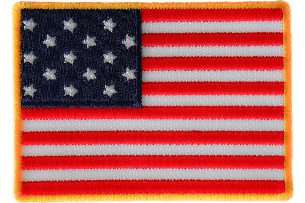 Star Spangled Banner Iron on Historical Flag Patch