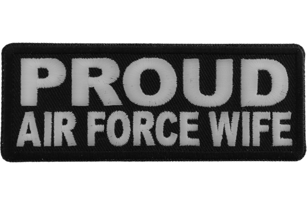 Proud Air Force Wife Patch
