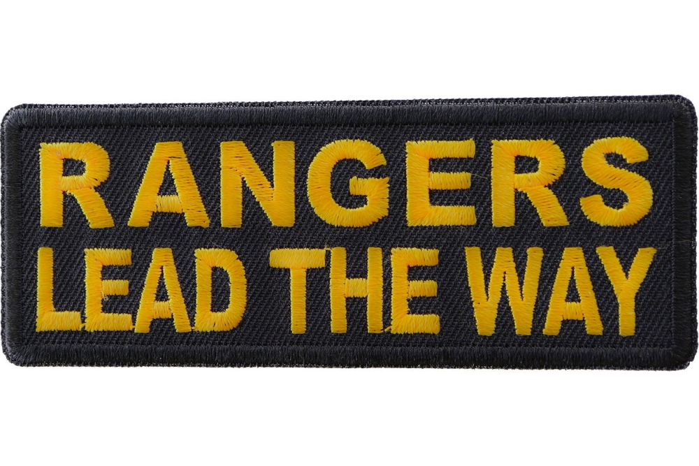 Rangers Lead The Way Patch