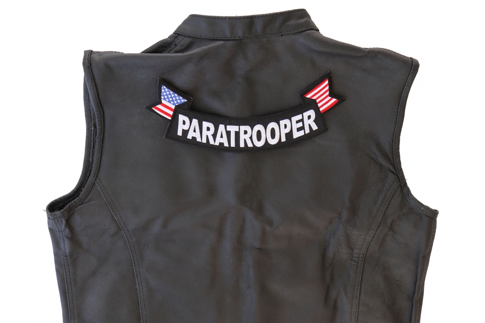  shown on leather vest