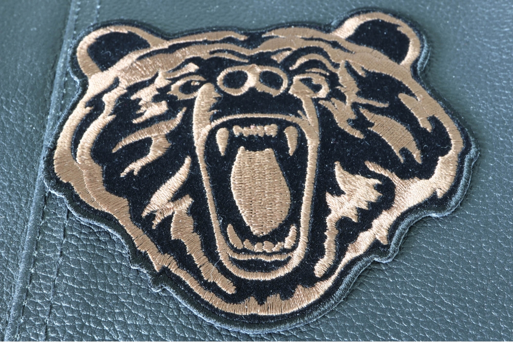Small Brown Bear Patch - Biker Patches | Embroidered Patches by Ivamis ...