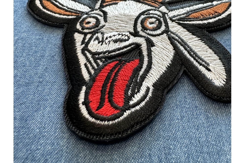 Funny GOAT Iron on Patch by Ivamis Patches