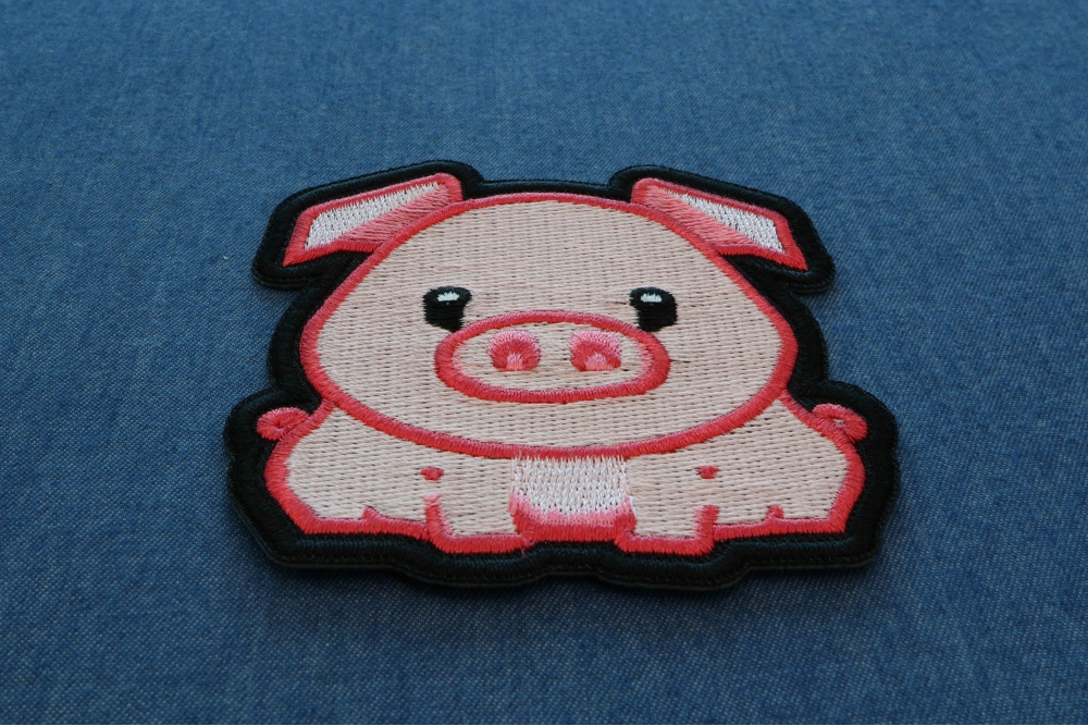 Pua Iron on Patch, Patches, Pig Patches Iron on ,embroidered Patch Iron,  Patches for Jacket ,logo Back Patch, -  Israel