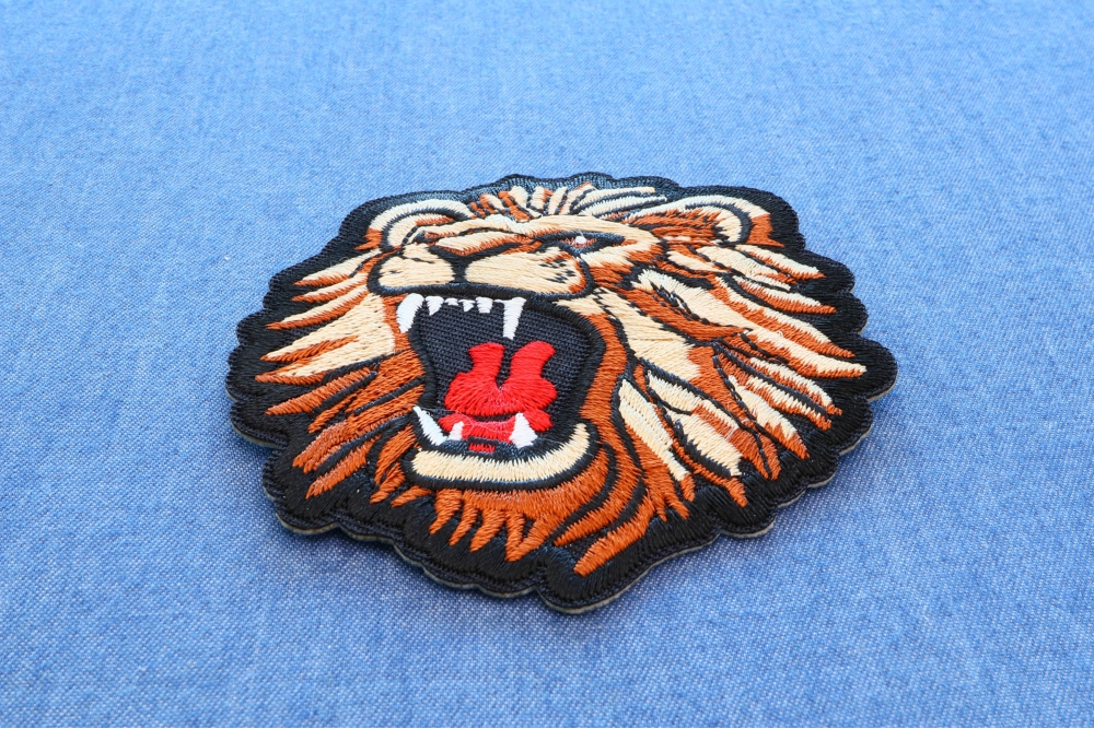 Roaring Lion Iron on Patch by Ivamis Patches