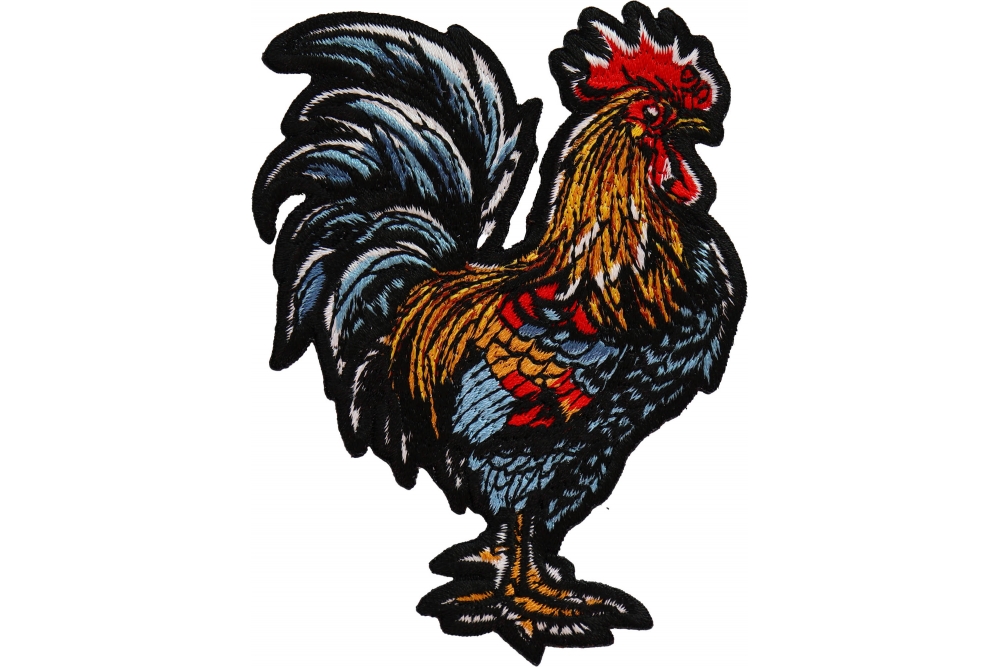 Rooster Cock Patch by Ivamis Patches