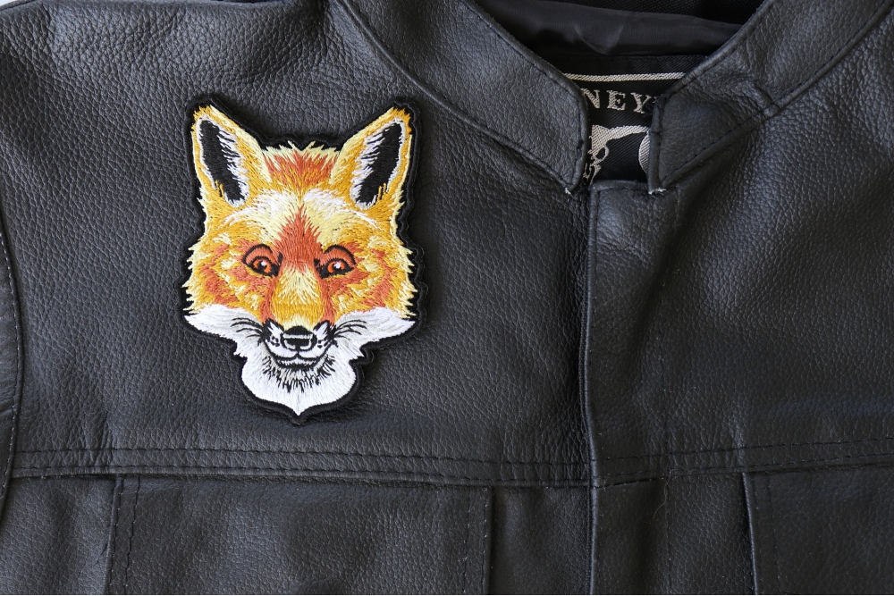 Fox Patch for Sewing or Ironing on to Jackets by Ivamis Patches