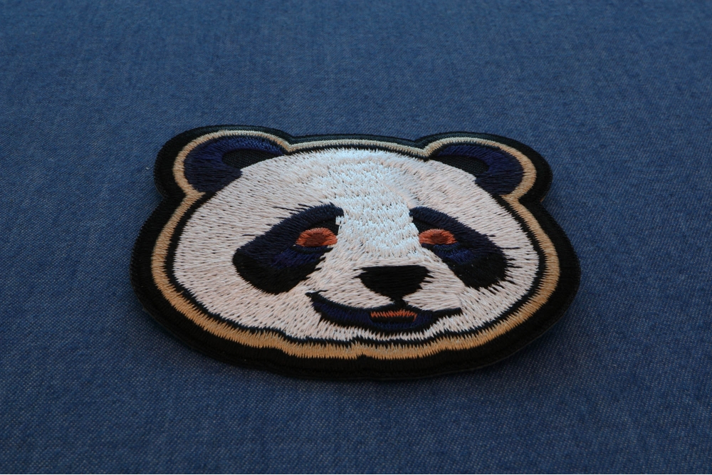 Panda Iron on Patch by Ivamis Patches