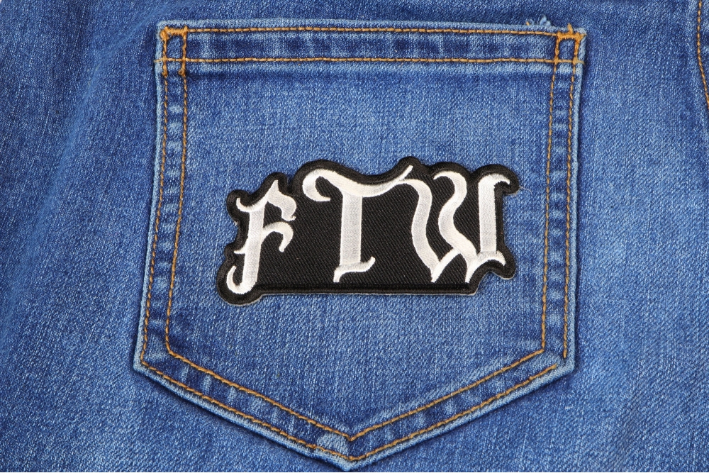 FTW Patch - Biker Saying Patches by Ivamis Patches