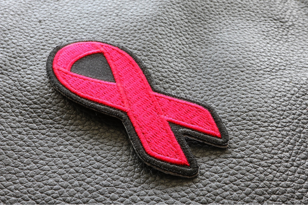 Red Ribbon AIDS Awareness Patch by Ivamis Patches