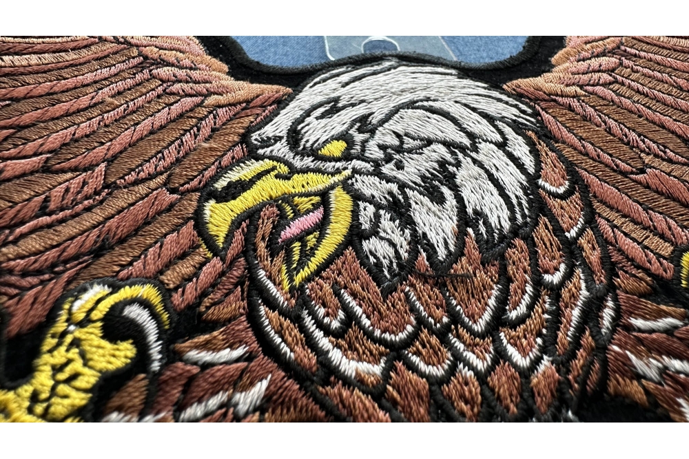 Sweeping Eagle Patch, Large Eagle Back Patches by Ivamis Patches