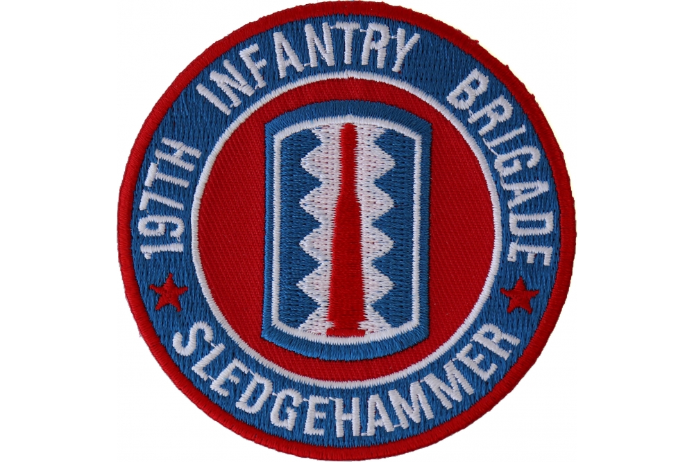 197th Infantry Brigade Patch Sledgehammer by Ivamis Patches
