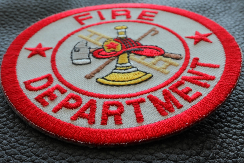 Firemen Patch - Fire Department Sign | Embroidered Patches by Ivamis ...