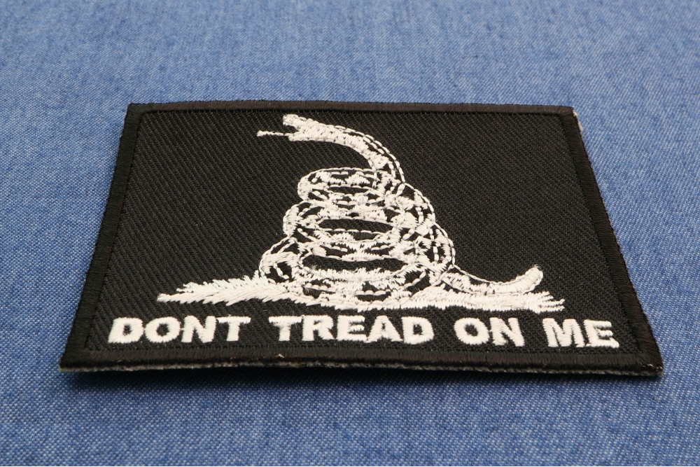 Dont Tread On Me Black Flag