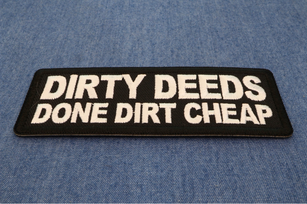 Dirty Deeds Done Dirt Cheap Patch by Ivamis Patches
