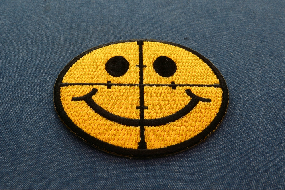 Sniper Scope Smiley Face Patch By Ivamis Patches