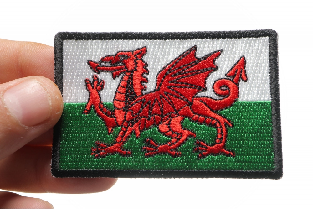 Wales Flag Patch by Ivamis Patches