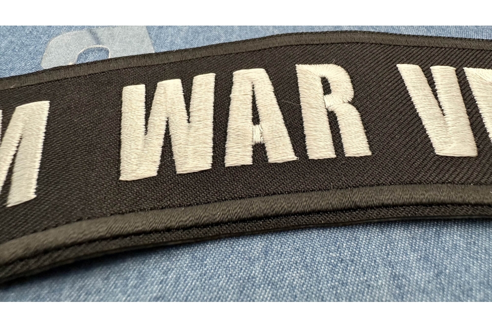 Vietnam War Vet Patch - Sew on Back of Jackets by Ivamis Patches