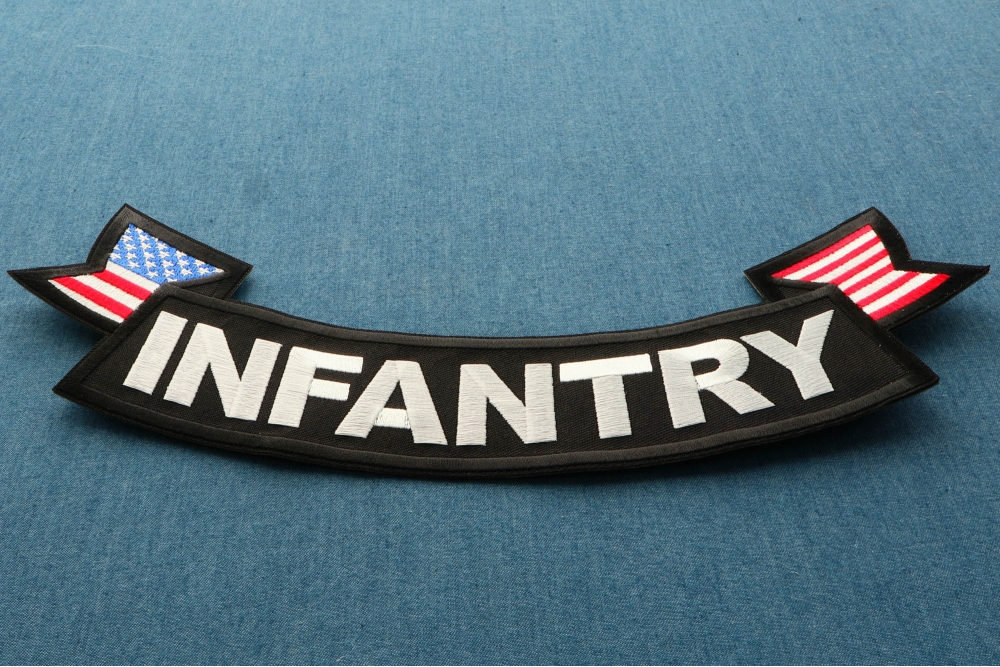 Infantry Patch - Sew on Back of Jackets by Ivamis Patches