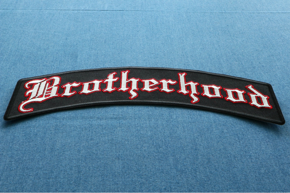 Brotherhood Patch - Sew on Back of Jackets by Ivamis Patches