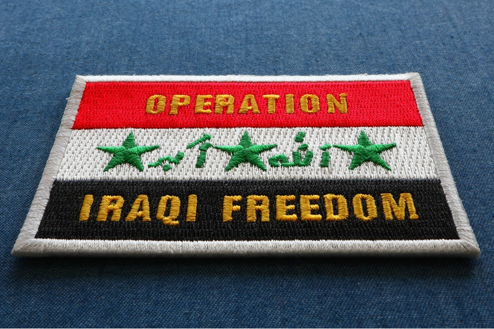 Operation Iraq Freedom Patch | US Iraq War Military Veteran Patches by
