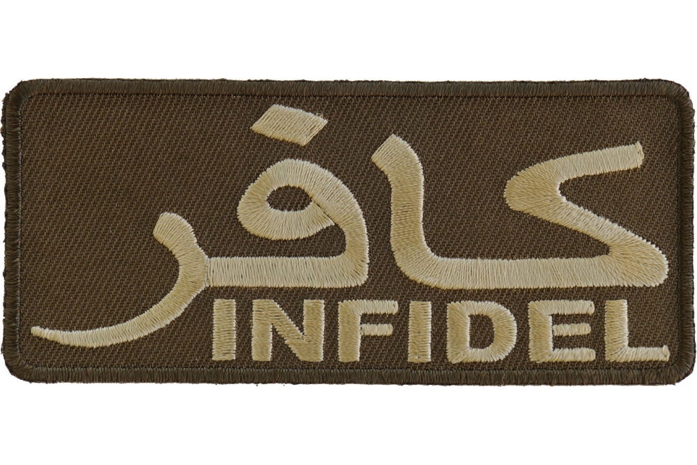 Infidel Subdued Patch With Arabic by Ivamis Patches