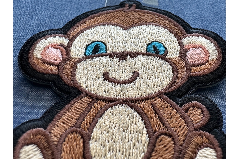 Monkey Path Monkey Patch - Iron on Monkey Patches by Ivamis Patches
