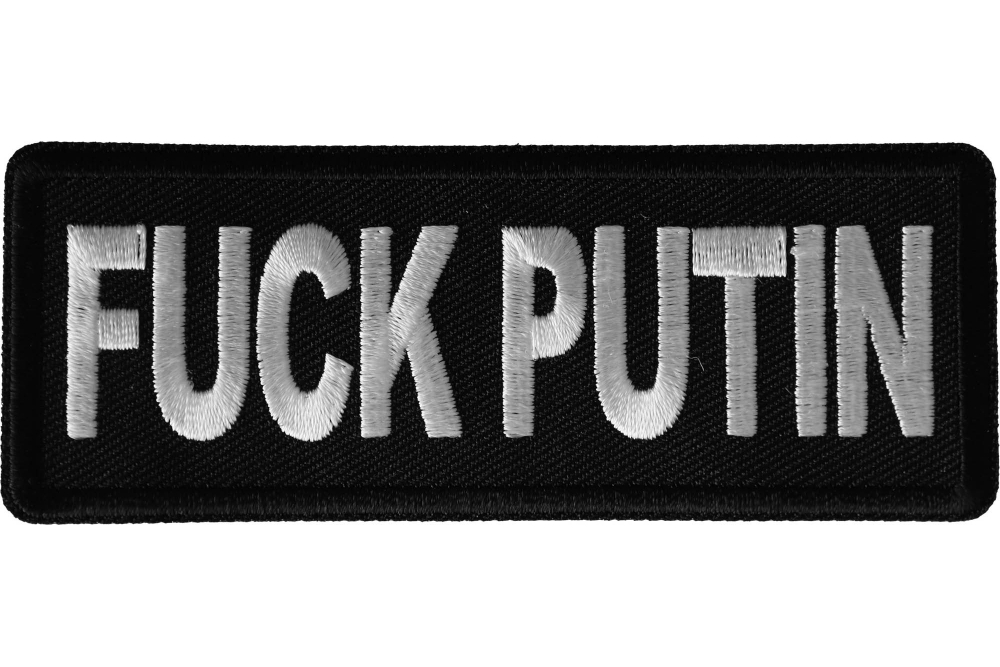 Fuck Putin Patch - Iron on Offensive Patches by Ivamis Patches