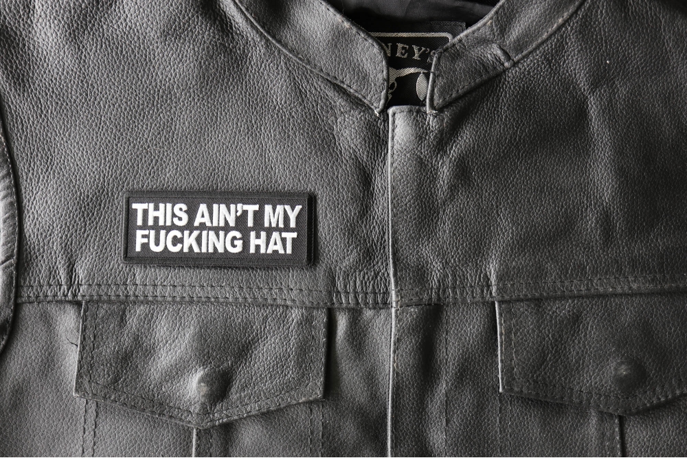 this-ain-t-my-fucking-hat-patch-funny-patches-for-adults-by-ivamis-patches