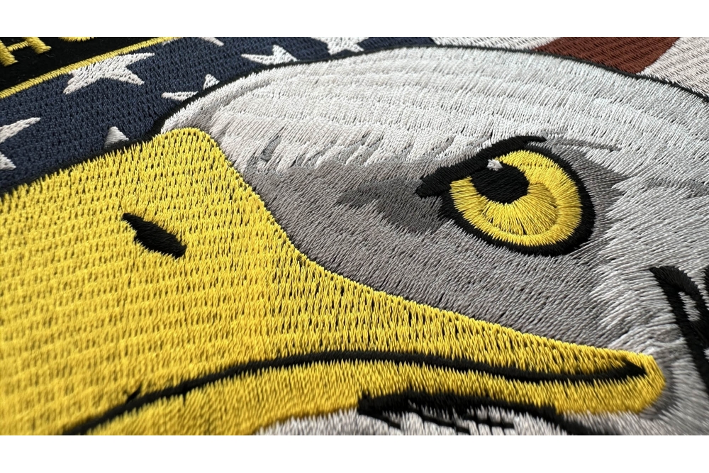 Large Fallen Heroes POW MIA WIA KIA Patch for Back of Leather Vests by ...