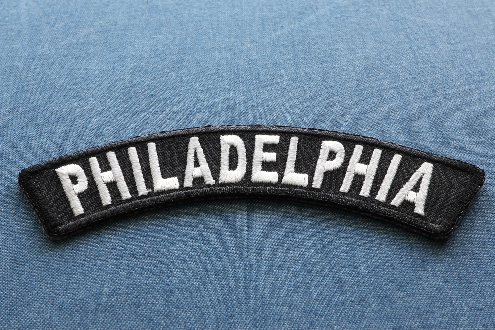 City Of Philadelphia Pennsylvania PA Printed Iron On Patch 59-F