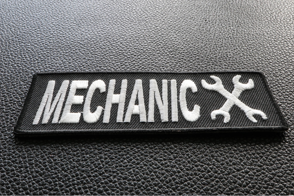 Mechanic Patch | Embroidered Patches by Ivamis Patches
